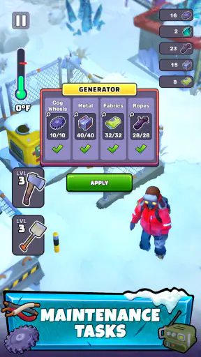 Frost World – Überlebensspiel screenshot