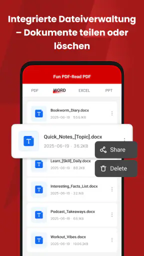 Fun PDF-Read PDF screenshot