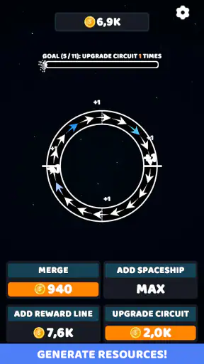 Galactic Merge Idle screenshot