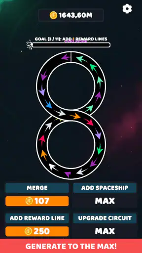 Galactic Merge Idle screenshot