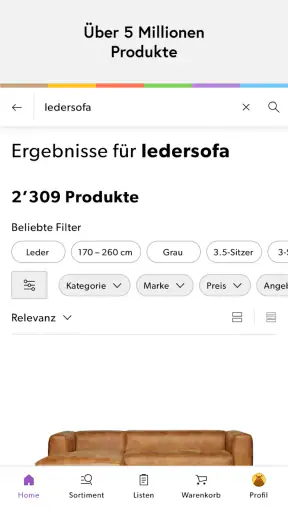 Galaxus – dein Onlineshop screenshot