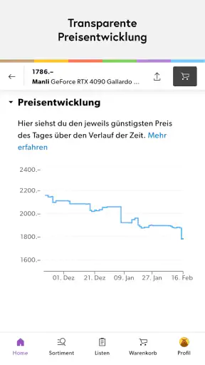 Galaxus – dein Onlineshop screenshot