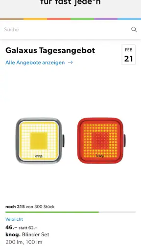 Galaxus – dein Onlineshop screenshot