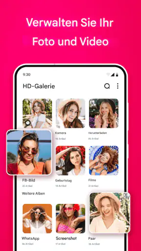 Galerie – Fotogalerie, Album screenshot