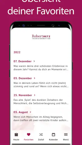 Gedanke zum Tag – Robert Betz screenshot