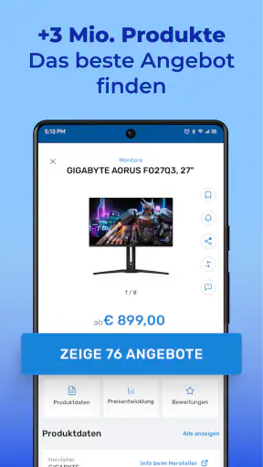 Geizhals Deals Preisvergleich screenshot
