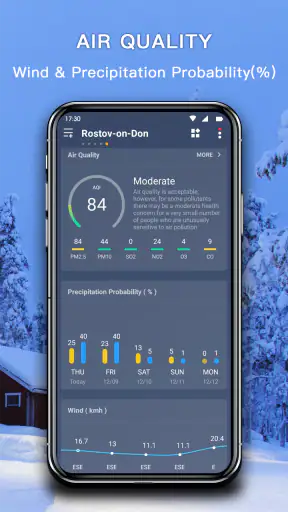 Genaue Wetter-App PRO screenshot
