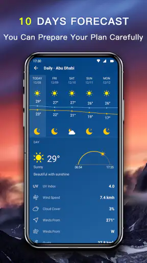 Genaue Wetter-App PRO screenshot