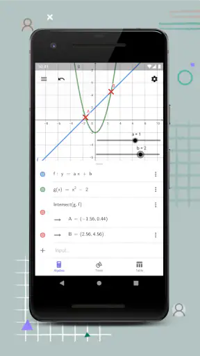GeoGebra Rechner Suite screenshot