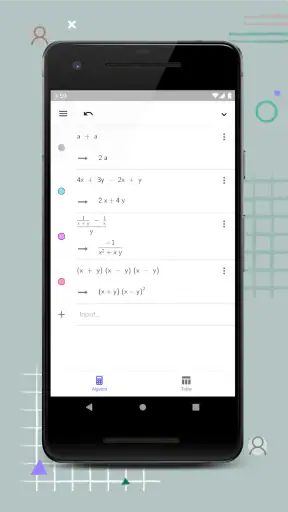 GeoGebra Rechner Suite screenshot