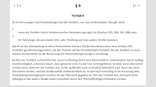 Gesetze screenshot