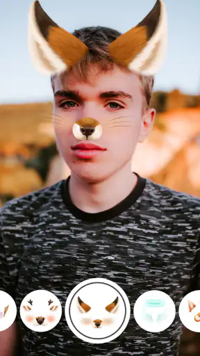 Gesicht Live-Kamera Filter APP screenshot