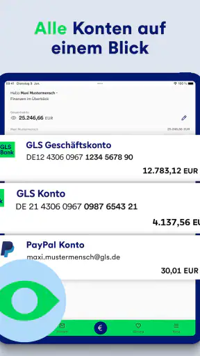 GLS Banking screenshot