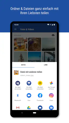 GMX Cloud screenshot