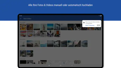 GMX Cloud screenshot