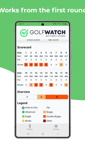 Golfwatch screenshot