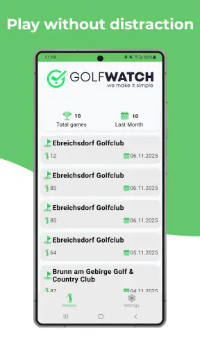 Golfwatch screenshot