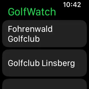 Golfwatch screenshot