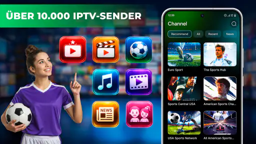 GoLive TV, Smart Live-TV screenshot