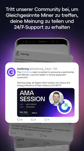 GoMining - Coin Mining App screenshot