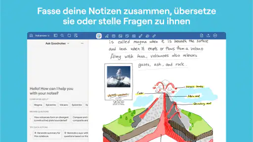 Goodnotes: KI Notizen, Doks screenshot