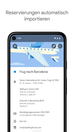 Google Kalender screenshot