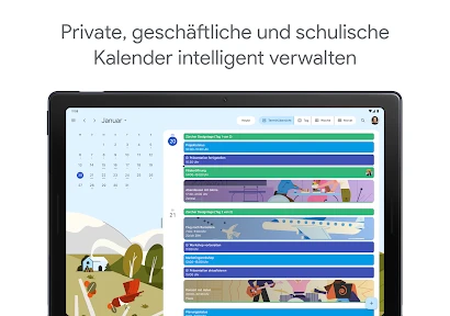Google Kalender screenshot