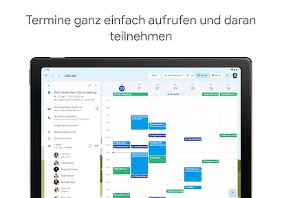 Google Kalender screenshot