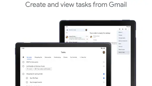 Google Tasks screenshot