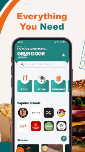 GrubDoor - Food Delivery screenshot