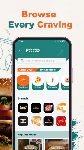 GrubDoor - Food Delivery screenshot