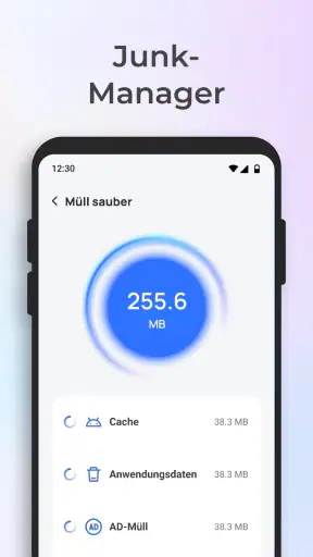 Gründliche Speicherreinigung screenshot