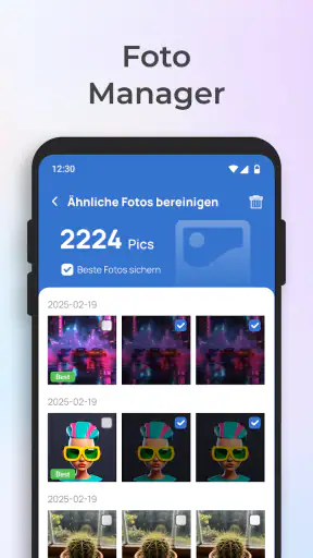 Gründliche Speicherreinigung screenshot