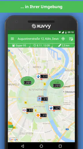 Günstig tanken mit xavvy fuel screenshot