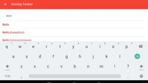 Günstig Tanken Preisvergleich screenshot