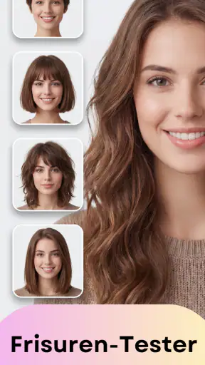 KI Frisuren Testen Hair AI screenshot