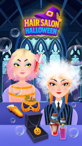 Hair Salon Halloween Party screenshot