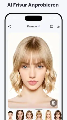 HairMatch: KI-Frisuren screenshot