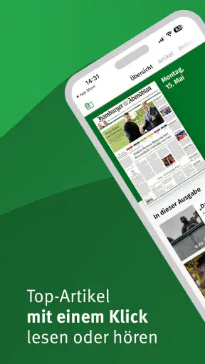 Hamburger Abendblatt E-Paper screenshot