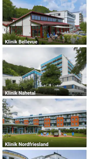 Hamm-Kliniken screenshot