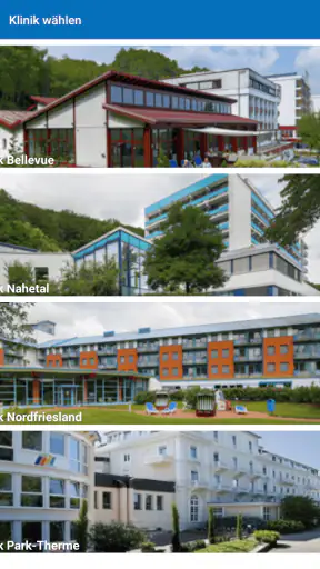 Hamm-Kliniken screenshot