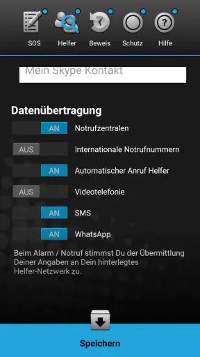 HandHelp™ - Notruf Notfall App screenshot