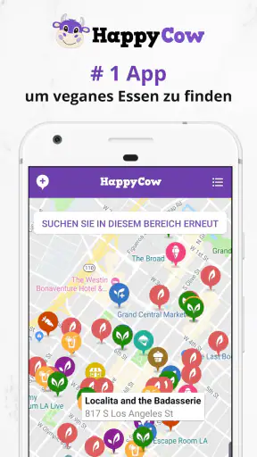 HappyCow - Vegane Restaurants screenshot