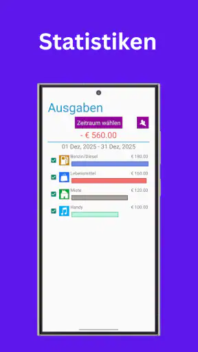 Haushaltsbuch & Ausgaben screenshot