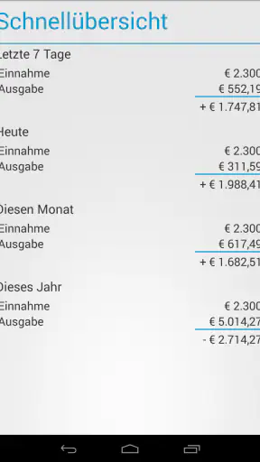 Haushaltsbuch & Ausgaben screenshot