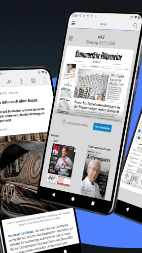 HAZ E-Paper screenshot