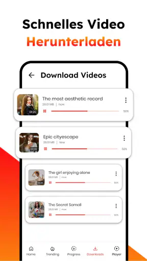 HD Video Downloader & Player screenshot