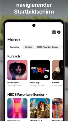 HEOS screenshot