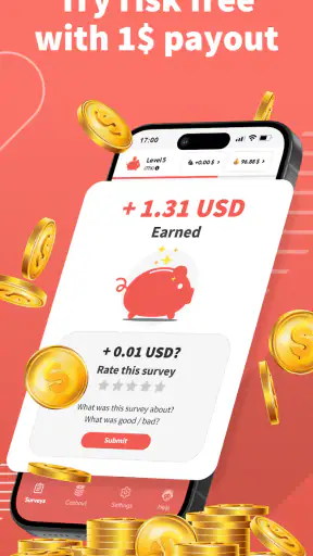 HeyPiggy - Bezahlte Umfragen screenshot