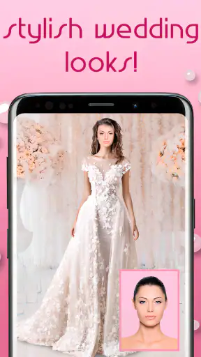 Hochzeitskleid Bildbearbeitung screenshot